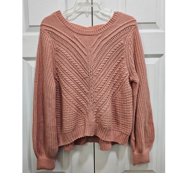Pink Sweater SIZE Large - Picture 1 of 2